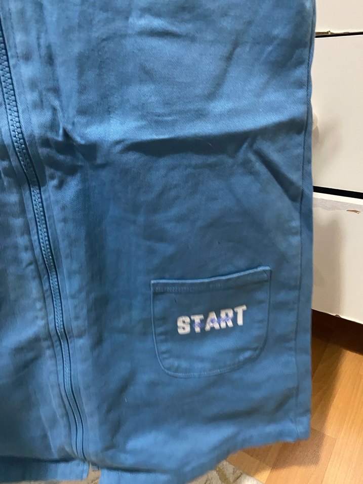 Kız çocuk yumuşak kot elbise - Görsel 2