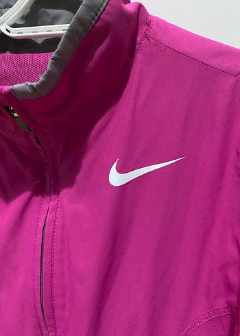 Pembe Nike Fermuarlı Spor Ceket - Görsel 2