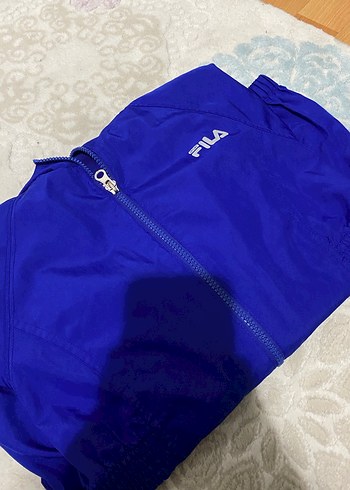 FILA Mavi mevsimlik çocuk ceket - Görsel 5
