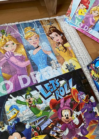 Renkli Çocuk Puzzle Seti - Görsel 7