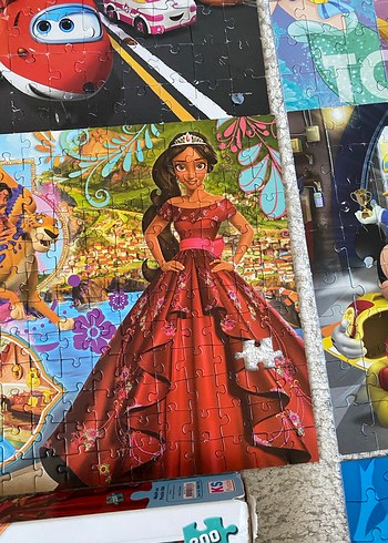 Renkli Çocuk Puzzle Seti - Görsel 8