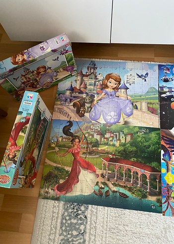 Renkli Çocuk Puzzle Seti - Görsel 4