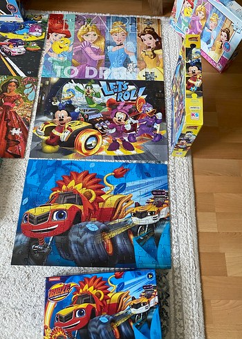 Renkli Çocuk Puzzle Seti - Görsel 2