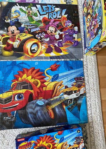 Renkli Çocuk Puzzle Seti - Görsel 6