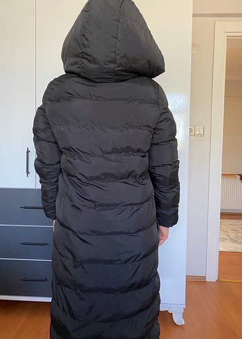 Uzun kadın mont - Görsel 3