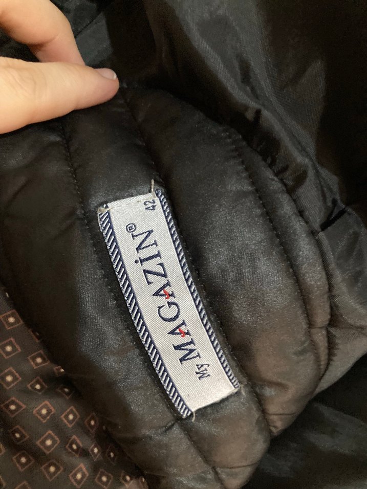 Kadın Siyah Uzun Kapitone Ceket - Görsel 5