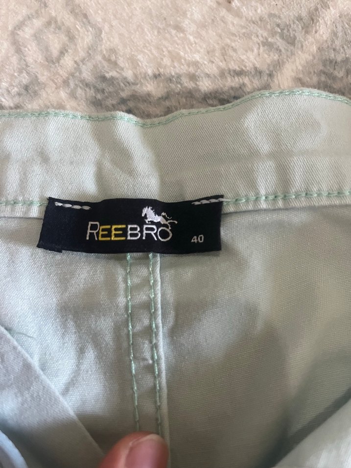 Turkuaz Midi Boy Rahat Kesim Kadın Denim Pantolon - Görsel 2