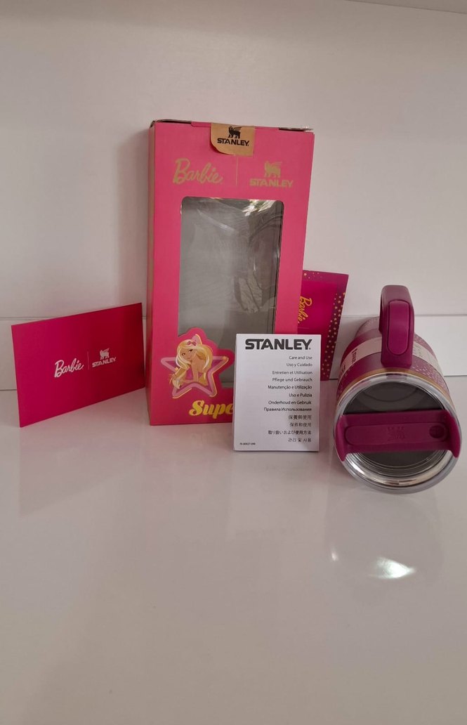 Stanley Barbie Pembe Parlak Termos - Görsel 2