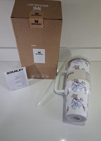 Stanley Çiçek Desenli Termos Matara - Görsel 2