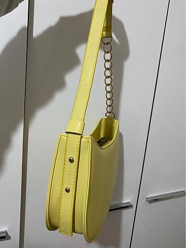 Rımense marka Sarı kol çantası