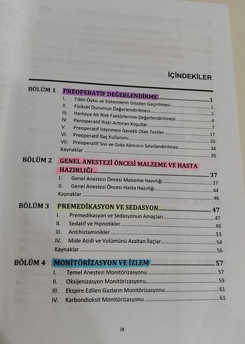 Beden Renk Temel Anestezi Uygulamaları Kitabı