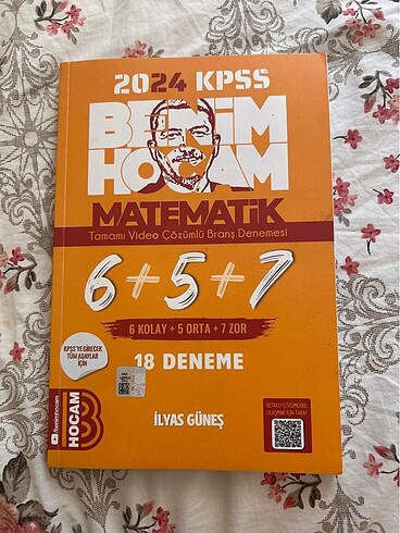 kpss matematik benim hocam 18 deneme