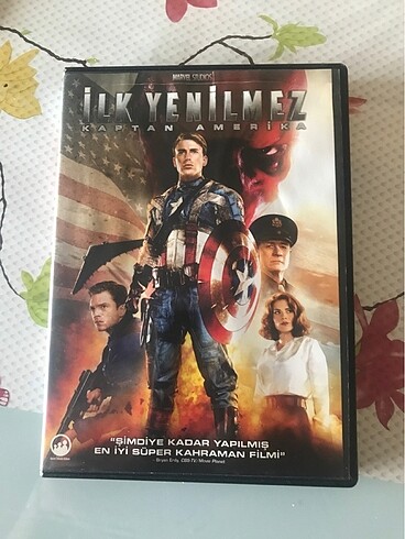 Kaptan Amerika ilk yenilmez DVD
