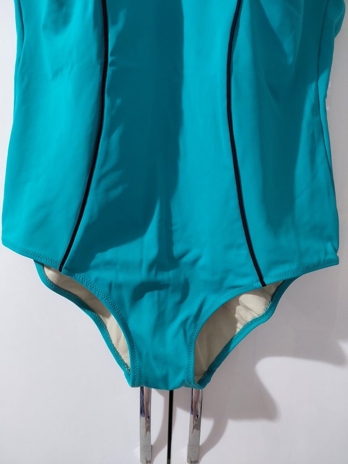 Kadın Turkuaz Sade Mayo - Görsel 3