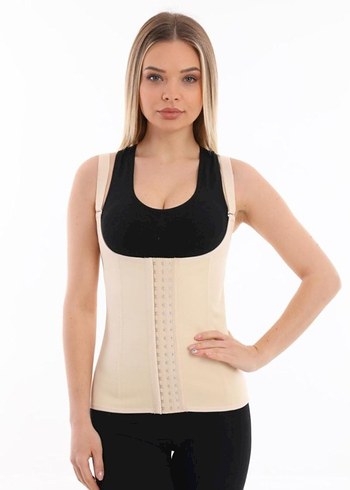 Kısa Bej  korse - Görsel 5
