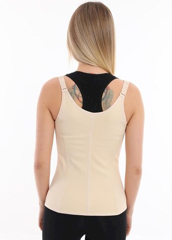 Kısa Bej  korse - Görsel 8