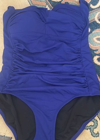 Mavi Drapeli Kadın Mayo - Görsel 4