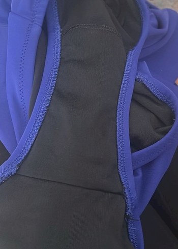 Mavi Drapeli Kadın Mayo - Görsel 7