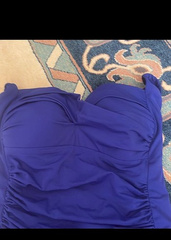 Mavi Drapeli Kadın Mayo - Görsel 8