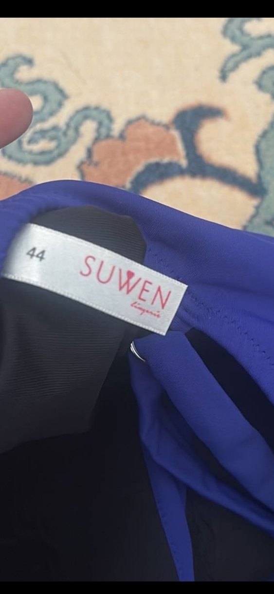 Mavi Drapeli Kadın Mayo - Görsel 3