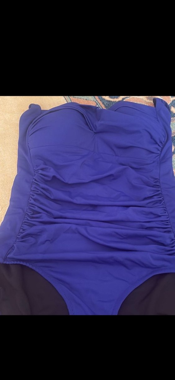 Mavi Drapeli Kadın Mayo - Görsel 5