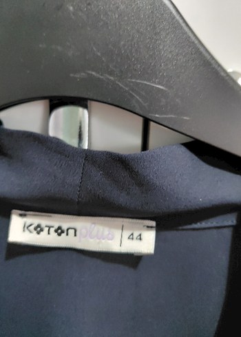 Kadın Gri V-Yaka Uzun Kollu Bluz - Görsel 2