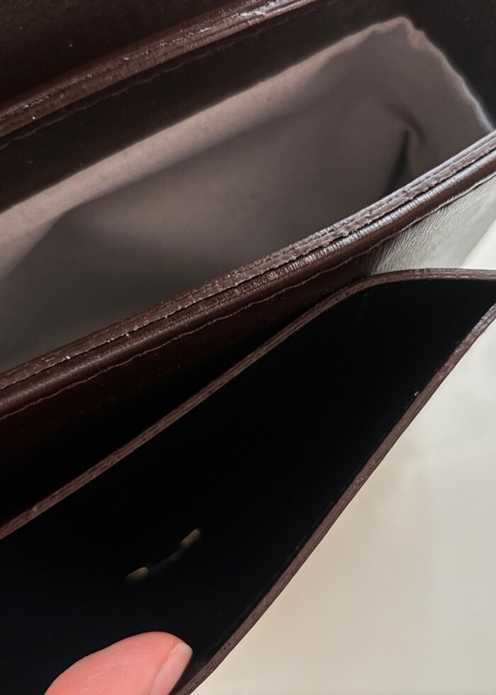 Kahverengi Omuz Çantası - Görsel 4