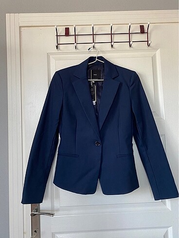 Lacivert blazer