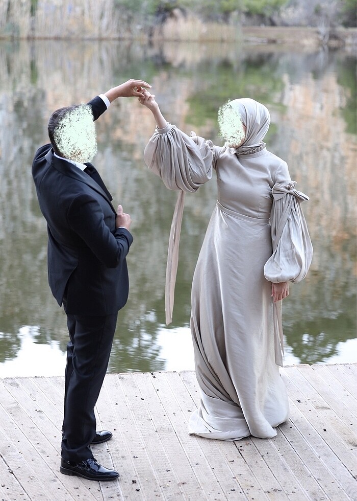 House of zarif marka Emily marka  nişan/ nikah elbisesi - Görsel 3