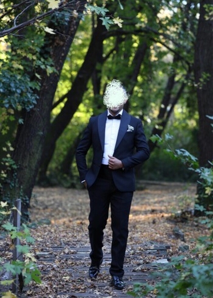 Damatlık ayakkabı papyon kuşak kol düğmesi hediyeli tam takım - Görsel 2