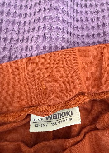LC Waikiki Kemerli Kahverengi Kumaş Pantolon