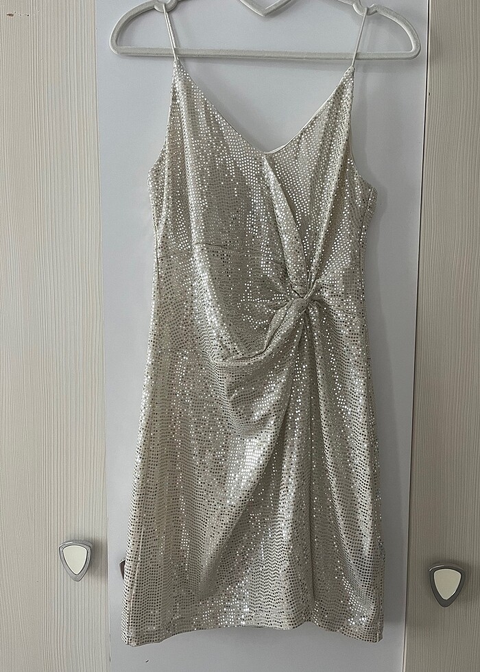 Pullu H&M elbise - Görsel 3