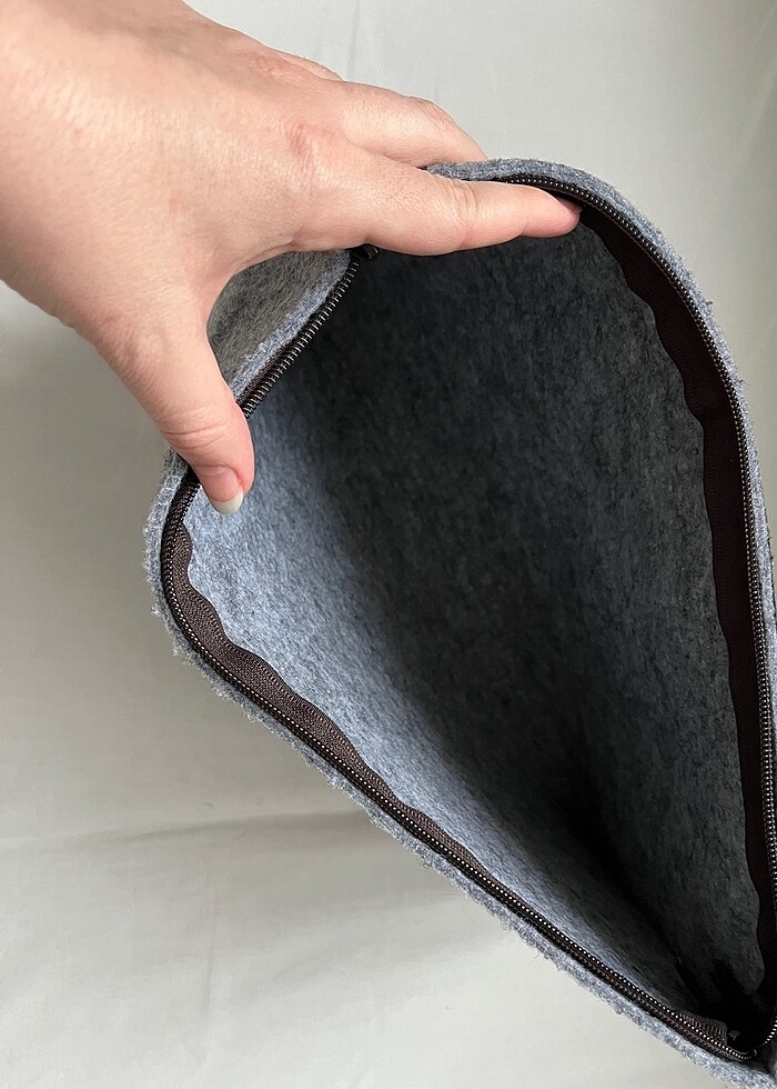 Keçe Tablet El Çantası - Görsel 4