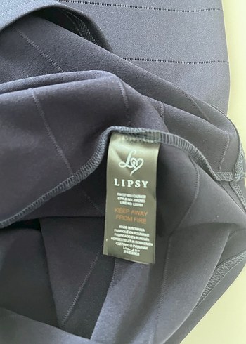 İşlemeli Lacivert Lipsy Midi Elbise - Görsel 13