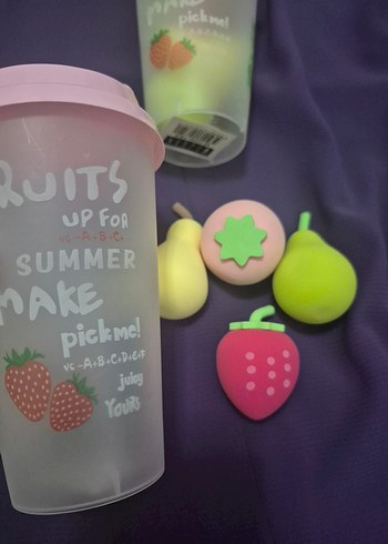 Dörtlü makyaj sünger seti özel kabıyla birlikte - Görsel 3