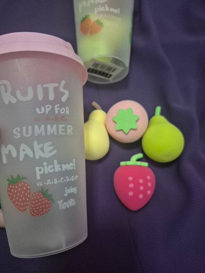 Dörtlü makyaj sünger seti özel kabıyla birlikte - Görsel 3