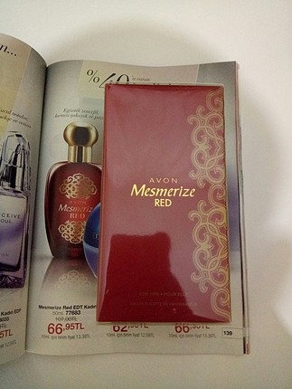 Avon Mesmerize red edp