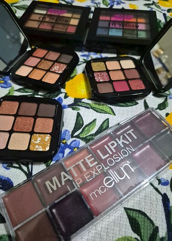 5li göz farı ve ruj paleti set - Görsel 2