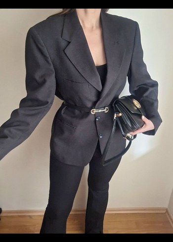 Zara Gri Kadın Blazer Ceket