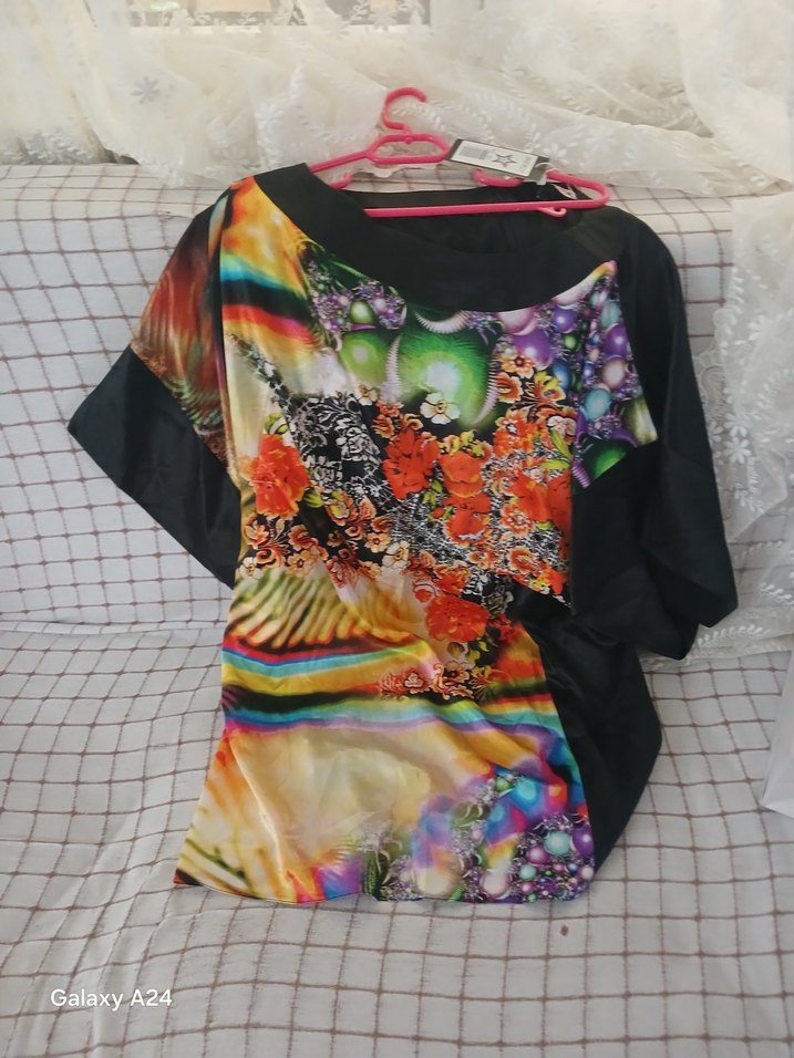 Bohem Çok Renkli mini elbise - Görsel 2