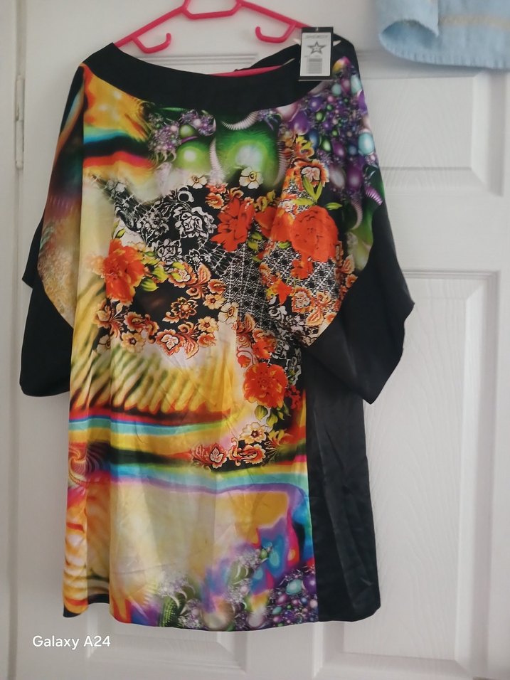 Bohem Çok Renkli mini elbise - Görsel 5