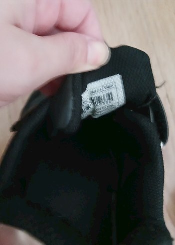 Kız Çocuk Siyah Bantlı Spor Ayakkabı - Görsel 8