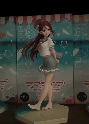 Sakurai Riko Figürü Beyaz Giyimle