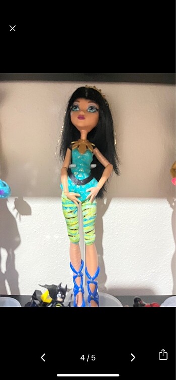xs Beden beyaz Renk Monster high cleo de nile