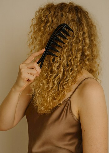 Kadın Saç wax Bukle Tarağı İkili Set - Görsel 2