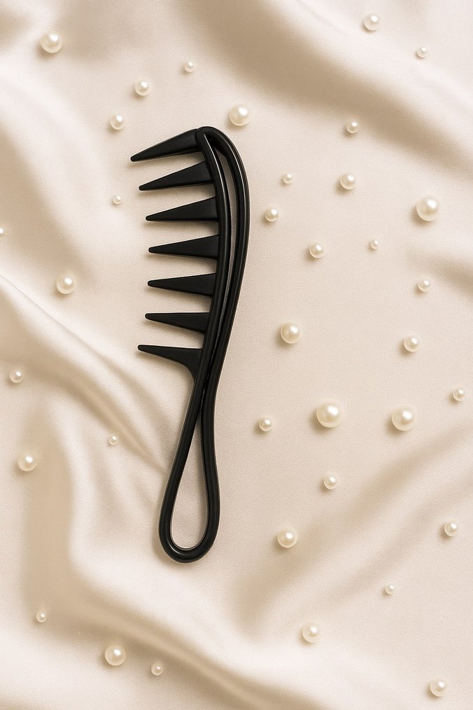 Kadın Saç wax Bukle Tarağı İkili Set - Görsel 4