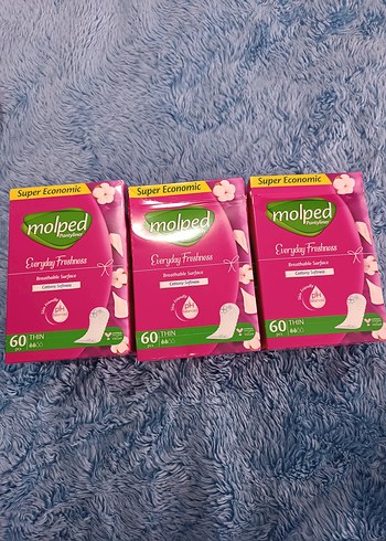Molped Günlük Ped Süper Ekonomik 3 lü paket - Görsel 2