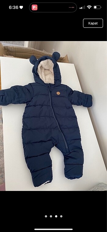 3 Ay Beden H&M astronot mont