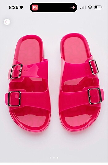 40 Beden Penti pembe jelly terlik