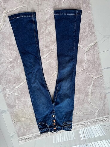 38 Beden mavi Renk Zara jean